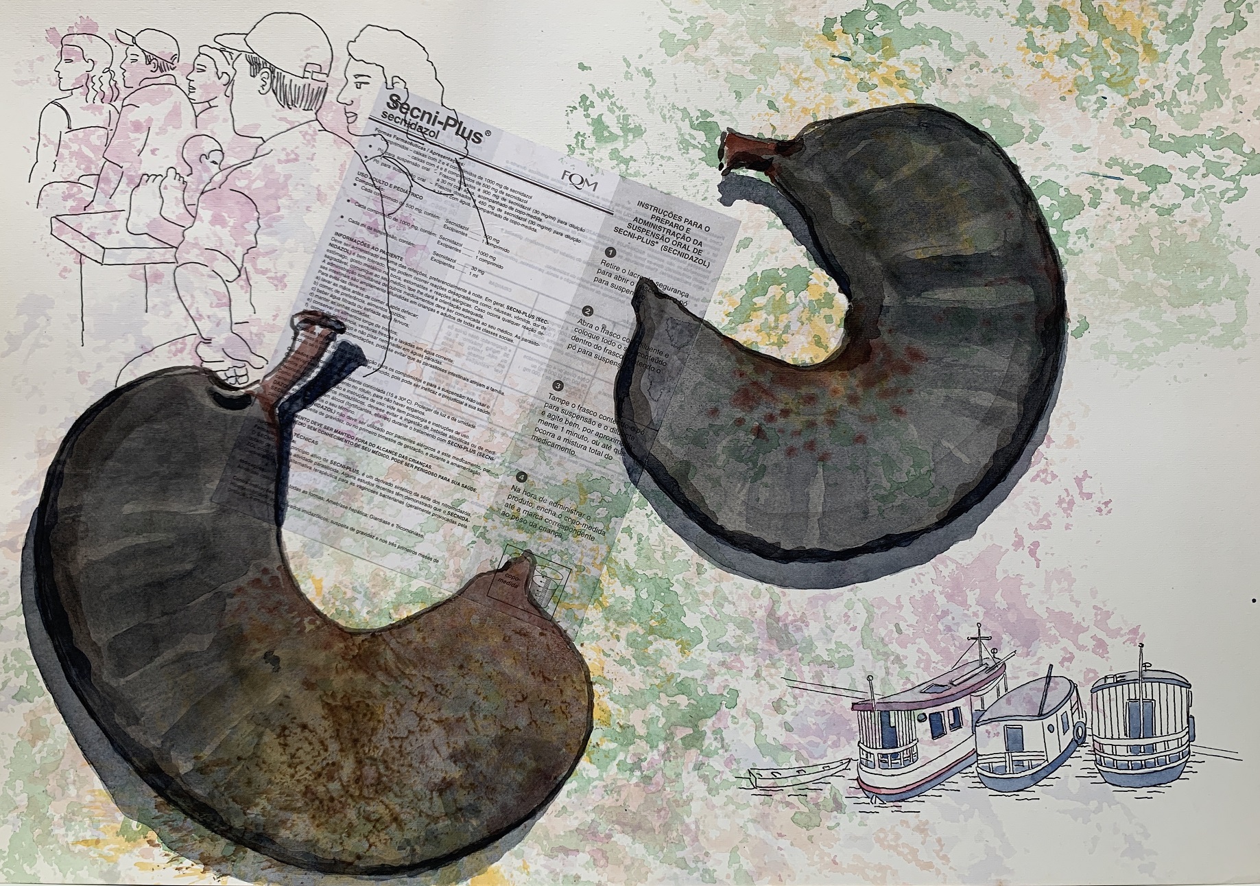 Diário de bordo, Bacabal e sementes.