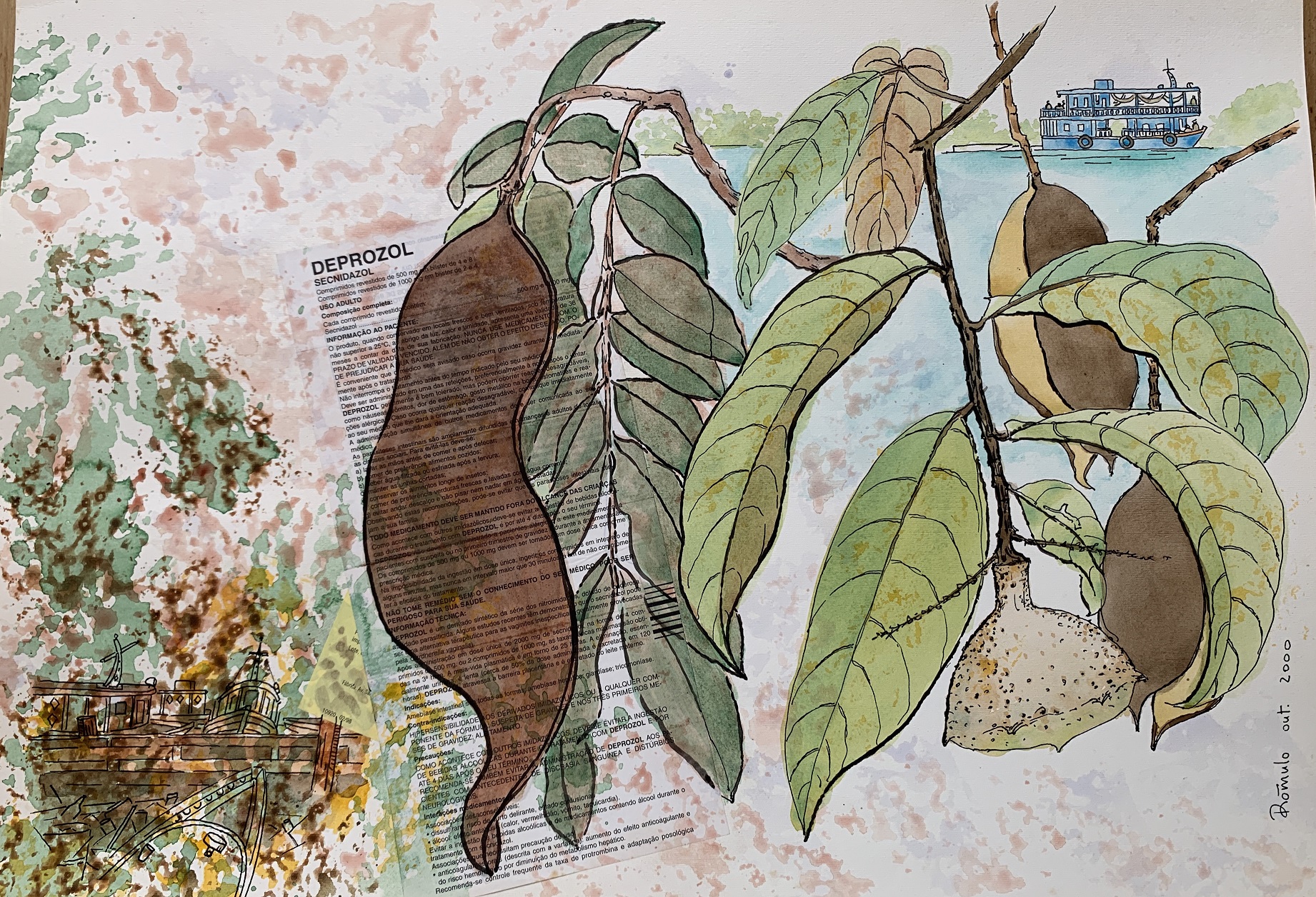 Diário de bordo, bulas e Veloz.